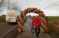 ballonnenboog voor opening Friesland