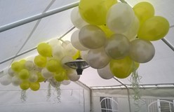 optocht met helium ballonnen Amersfoort