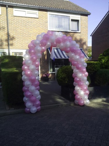 ballonnenboog huwelijk breezand