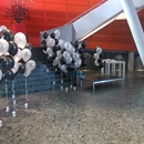 ballonen decoraties helium trossen op de vloer als gronddecoraties Rotterdam