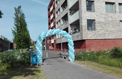 ballonnenboog door Nederland voor evenement en opening