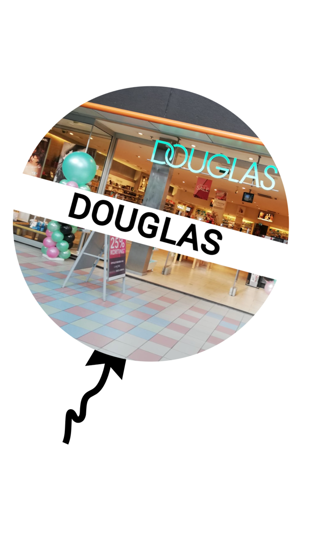 ballonnen voor parfumerie Douglas