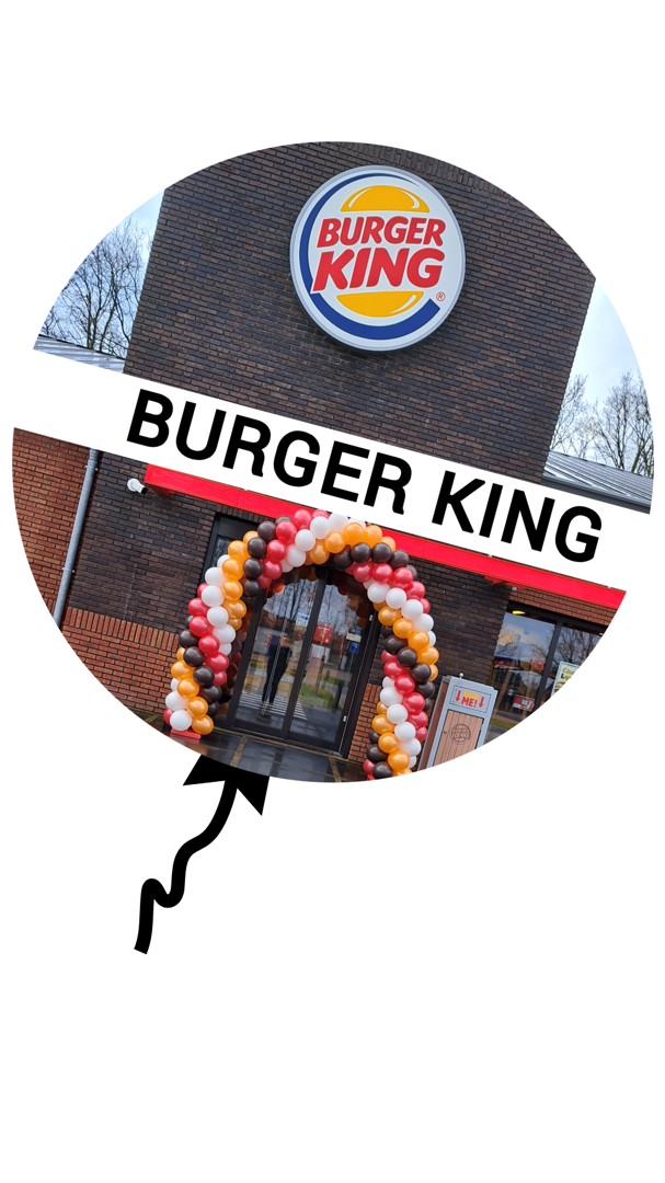 ballonnen voor Burger King