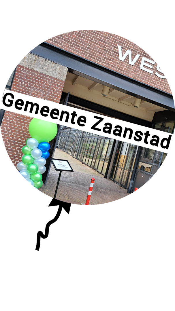 Ballonnen voor Gemeente Zaanstad