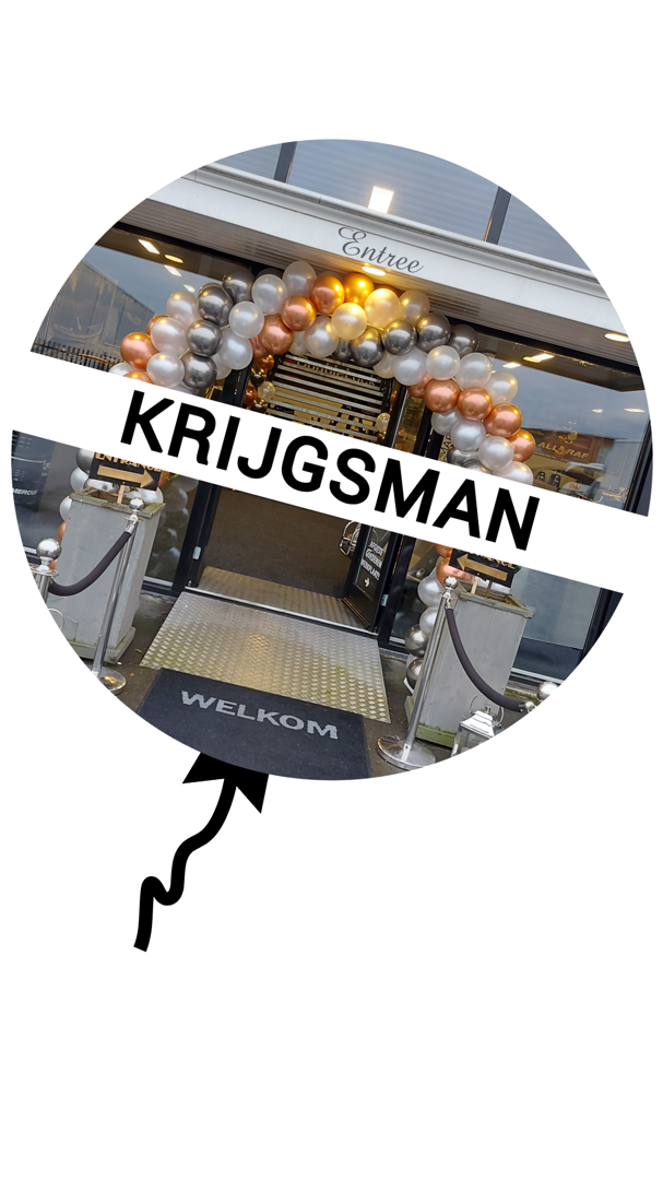 ballonnen voor Krijgsman watersport