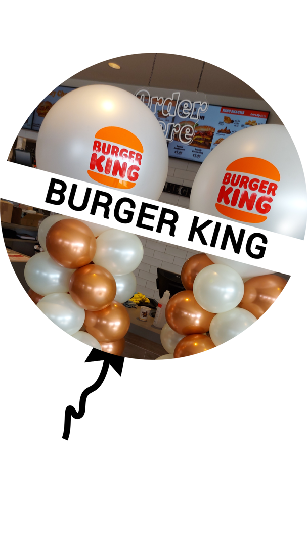 ballonnen voor Burger King 2