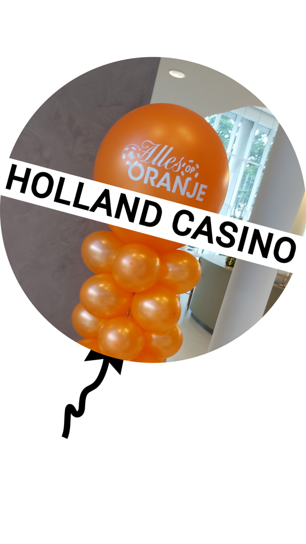 ballonnen voor Holland casino
