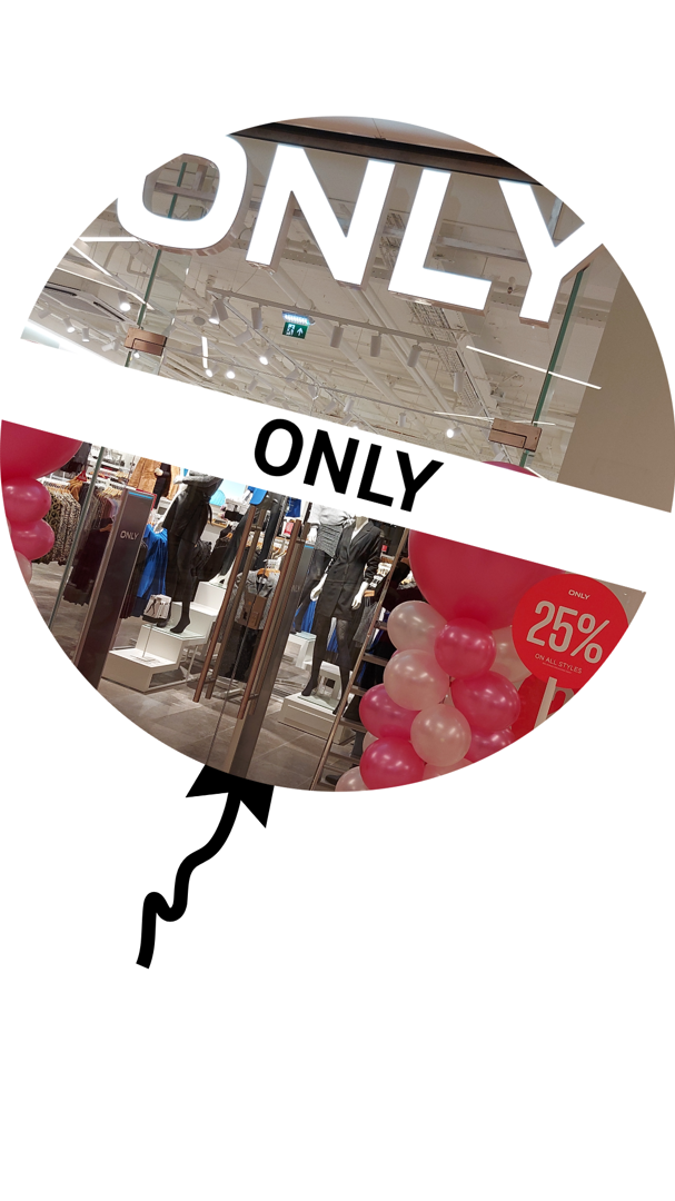 ballonnen voor Only mode