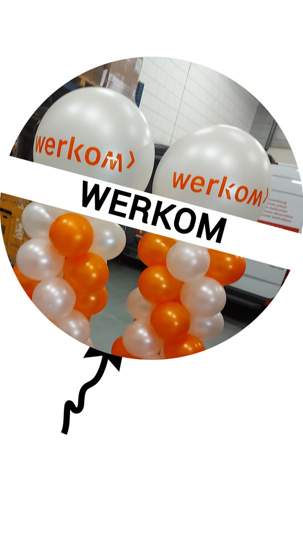 ballonnen voor Werkom