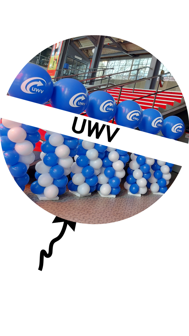 ballonnen voor UWV